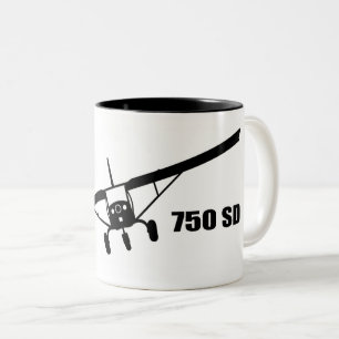 天頂750の極度の義務のコーヒー・マグ ツートーンマグカップ