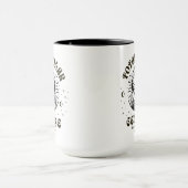 天食パーソナライズされた皆食太陽の マグカップ (中央)