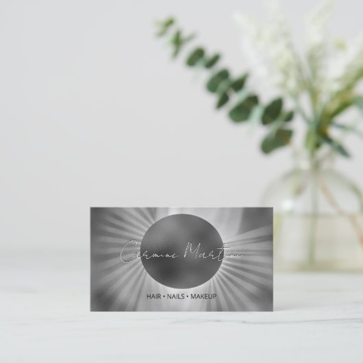 天食モダン 名刺 (スタンド正面)