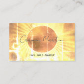 天食絞り染め 名刺 (正面)