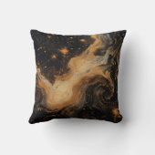 天黒と金ゴールド クッション (裏面)