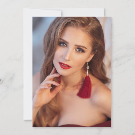 天黒金ゴールド太陽ムーンスターズ30歳の誕生日 招待状 (裏面)