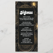 天黒金ゴールド結婚ズ メニュー (正面)