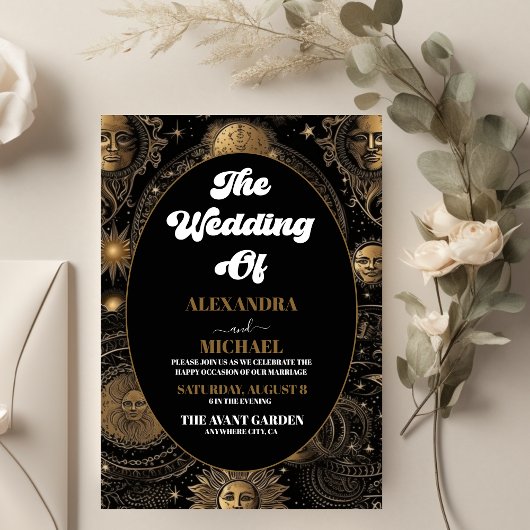 天黒金ゴールド結婚ズ 招待状