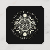 天黒 スクエア名刺 (正面)