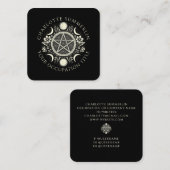 天黒 スクエア名刺 (正面/裏面)