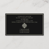 天黒 名刺 (裏面)