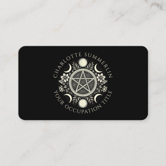 天黒 名刺 (正面)