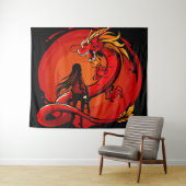 天龍の憤怒 タペストリー (インサイチュ(横))