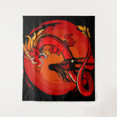 天龍の憤怒 タペストリー (正面)