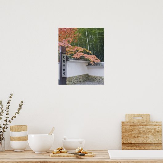 天龍寺北門 ポスター (キッチン)