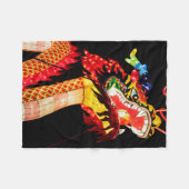 天龍 フリースブランケット (正面(横))
