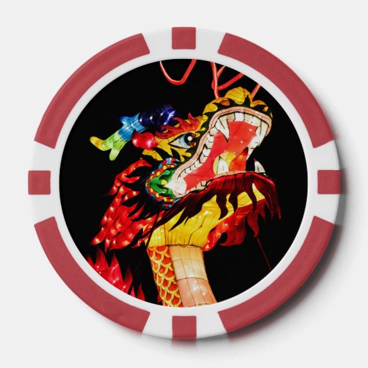 天龍 ポーカーチップ (正面)