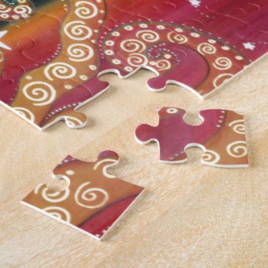 天 ジグソーパズル (側面)