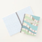 太いパステル波線の割り当て ノートブック (内部)