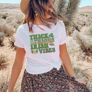 太い太い太い太い太いアイルランドの雰囲気、パトリックの日Tシャツ Tシャツ