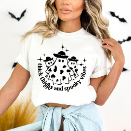 太い太い太い太い太い太い不気味とビーブハロウィーン Tシャツ