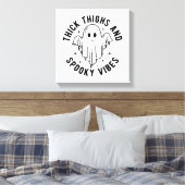 太い太い太不気味腿 キャンバスプリント (インサイチュ (寝室))