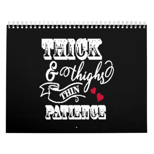 太い太もものに弱い我慢 カレンダー (カバー)