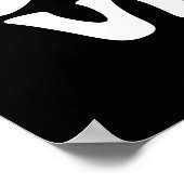 太い太もものグッドバイブ、体ポジティブ、ジム ポスター (角)