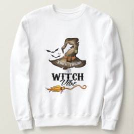 太い太もももも魔女のバイブ スウェットシャツ