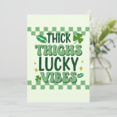 太い太もももラッキービーブスセントパトリックの日 シーズンカード (スタンド正面)