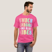 太い太もももRbビベス Tシャツ (正面フル)