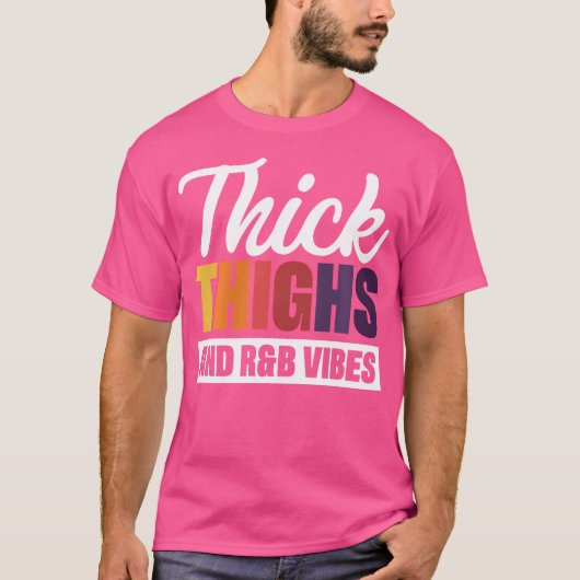 太い太もももRbビベス Tシャツ (正面)