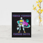 太い太もも圧砕男の重量挙げボディビル カード (黄色い花)