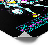 太い太もも圧砕男の重量挙げボディビル ポスター (角)