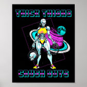 太い太もも圧砕男の重量挙げボディビル ポスター (正面)