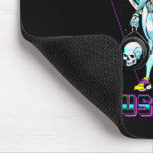 太い太もも圧砕男の重量挙げボディビル マウスパッド (コーナー)