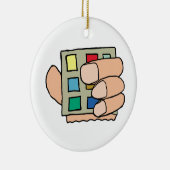 太い指 セラミックオーナメント (右)