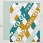 太い斜線パターン： (正面/裏面)