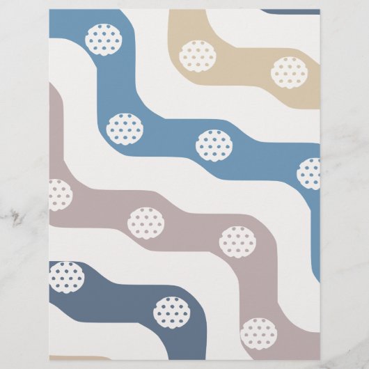 太い波線紙 (正面)