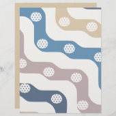 太い波線紙 (正面/裏面)