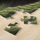 太い足またはサスカッチスクワットby a Tree ジグソーパズル (側面)