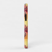 太い黒線のリップ – エッジーなミニマリストの唇アート Case-Mate iPhoneケース (裏面/右)