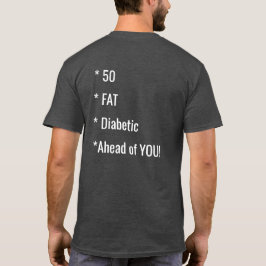 太おもしろいことわざシャツ Tシャツ