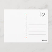 太おもしろい太エンジェルユーモアメリークリスマスクリスマス ポストカード (裏面)