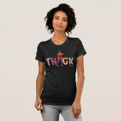 太くて美しい黒人のディーバアート Tシャツ (正面フル)
