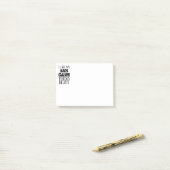 太く重い皮肉 ポストイット (デスク上)