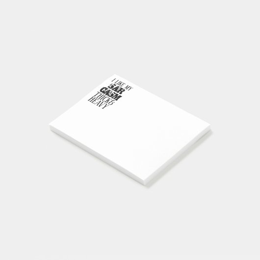 太く重い皮肉 ポストイット (アングル)