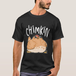 太っおもしろいたチキンチキン愛好家 Tシャツ