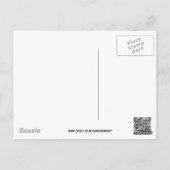 太っおもしろいた子 ポストカード (裏面)