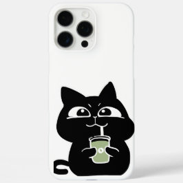 太ったかわいい黒猫 iPhone 16 PRO MAXケース
