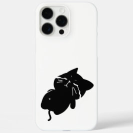 太ったかわいい黒猫 iPhone 16 PRO MAXケース