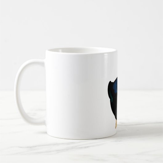 太ったアヒルのカグヤ コーヒーマグカップ (左)
