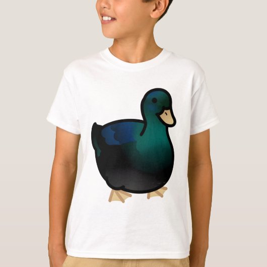 太ったアヒルのカグヤ Tシャツ (正面)