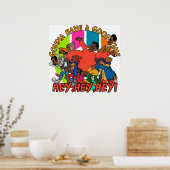 太ったアルバートは楽しい時間を過ごす ポスター (キッチン)